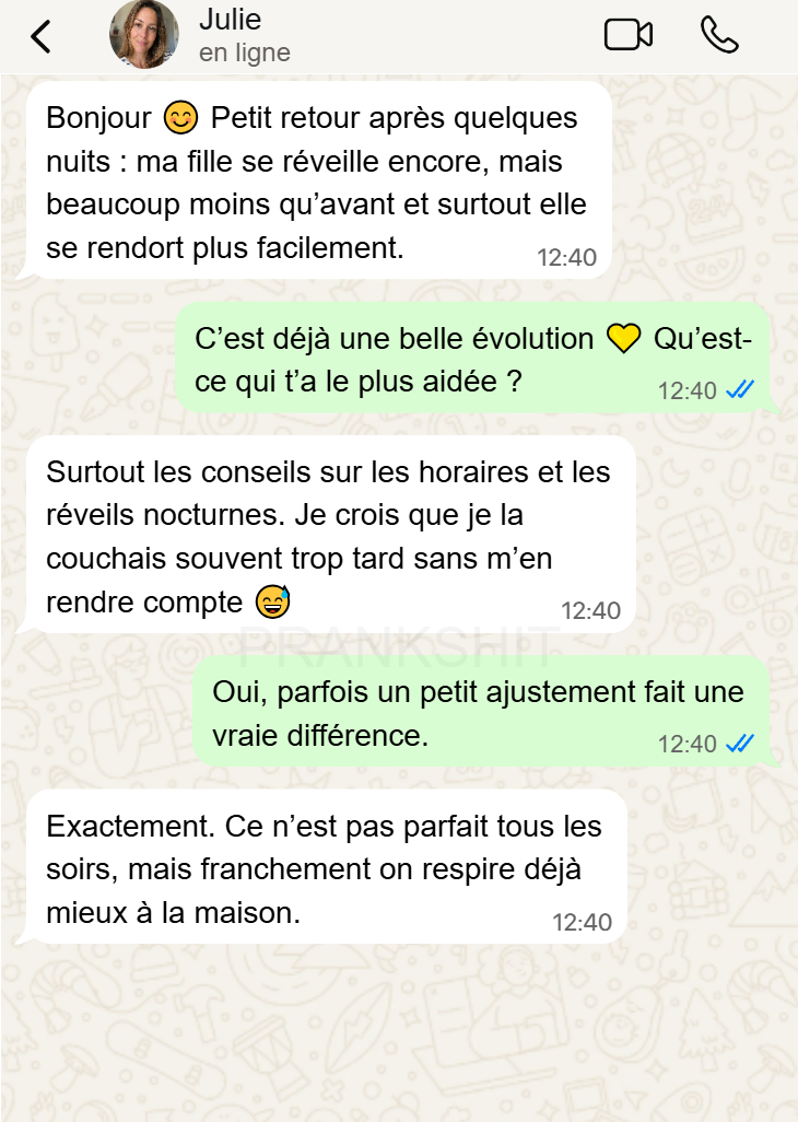 Conversation Julie